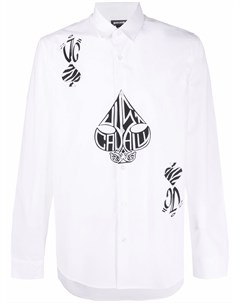 Рубашка с логотипом Just cavalli