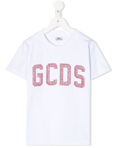 Платье футболка с логотипом и блестками Gcds kids