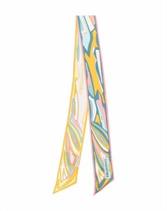 Шелковая повязка для волос с абстрактным принтом Emilio pucci junior