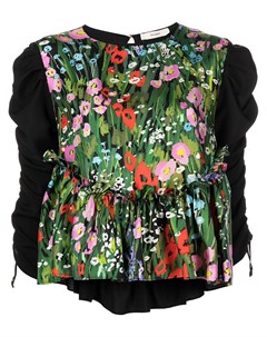 Блузка Gusta с цветочным принтом Brøgger