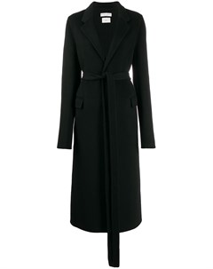 Однобортное пальто с поясом Bottega veneta