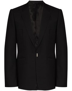Однобортный пиджак строгого кроя Givenchy