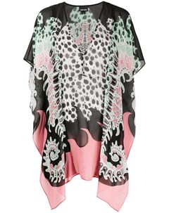 Пляжное платье с абстрактным принтом Just cavalli