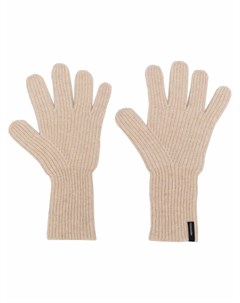 Кашемировые перчатки в рубчик Holzweiler