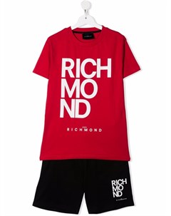 Комплект из футболки и шортов с логотипом John richmond junior
