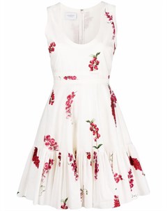 Платье мини с цветочным принтом Giambattista valli