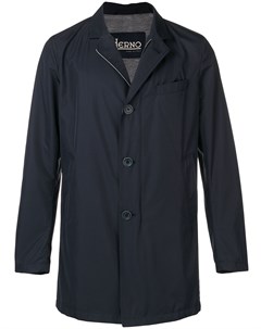 Однобортное приталенное пальто Herno