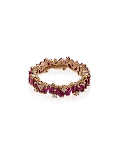 Кольцо из розового золота с рубинами и бриллиантами Suzanne kalan
