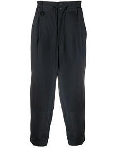 Укороченные брюки со складками Y-3