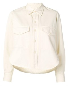 Рубашка с нагрудным карманом на пуговице Ami paris