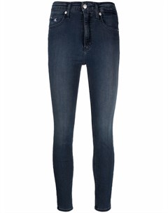 Укороченные джинсы с завышенной талией Calvin klein jeans