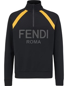 Толстовка на молнии с логотипом Fendi