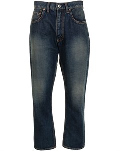 Укороченные джинсы с завышенной талией Junya watanabe