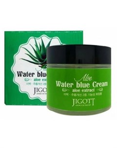 Крем для лица с алоэ aloe water blue cream Jigott