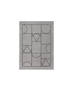 Ковер signet grey серый 160x230 см Carpet decor