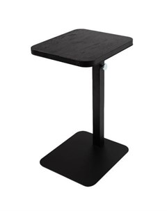 Приставной журнальный стол с регулируемой высотой bend черный 34x78x29 см My modern home