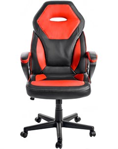Геймерское кресло Поло X 2768 черный красный Mio tesoro