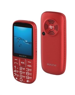 Мобильный телефон b9 красный Maxvi