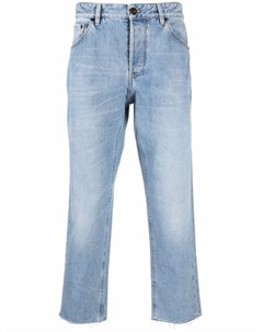 Укороченные джинсы прямого кроя Pt torino