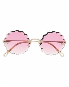 Солнцезащитные очки Rosie с оправой в форме цветов Chloé eyewear