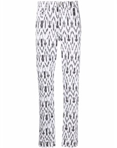 Прямые брюки с графичным принтом Isabel marant