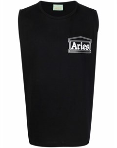 Топ без рукавов с логотипом Aries