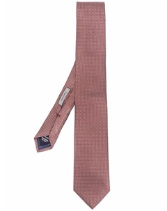 Шелковый галстук с вышивкой Corneliani
