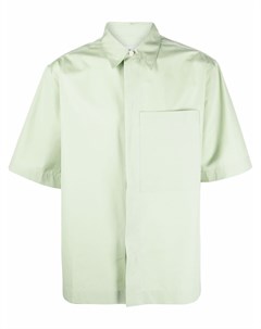 Рубашка свободного кроя с короткими рукавами Jil sander