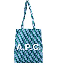 Сумка тоут с логотипом A.p.c.