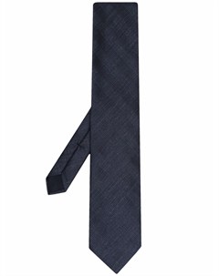 Шелковый галстук в клетку Corneliani