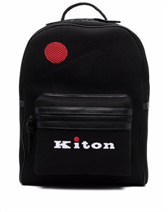 Рюкзак на молнии с логотипом Kiton