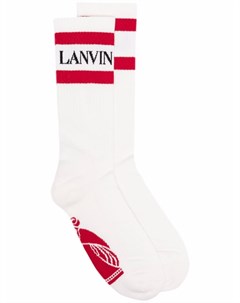 Носки вязки интарсия с логотипом Lanvin