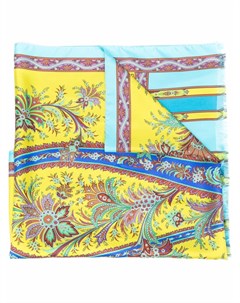 Шелковый платок с узором пейсли Etro