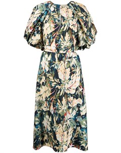 Платье макси Harlow с цветочным принтом Acler