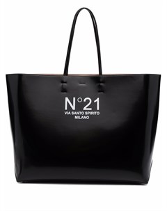 Большая сумка тоут с логотипом Nº21