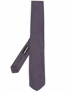 Шелковый галстук с узором Dsquared2