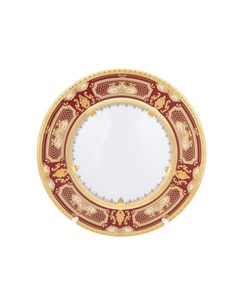 Набор тарелок donna bordeaux gold 28 см 6 шт мультиколор Falkenporzellan