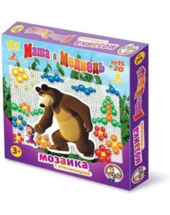 Настольная игра Детская мозаика пластмассовая 120 элементов 00965 Десятое королевство