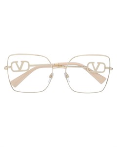 Очки в квадратной оправе Valentino eyewear