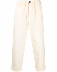 Прямые брюки с эластичным поясом Jil sander