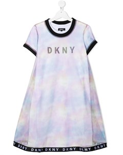 Платье футболка с логотипом Dkny kids