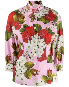 Блузка с цветочным принтом Dolce&gabbana