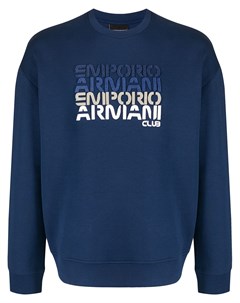 Толстовка с логотипом Emporio armani