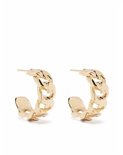 Цепочные серьги кольца Givenchy
