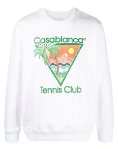 Толстовка с принтом Tennis Club Casablanca