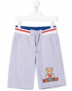 Плавки шорты с принтом Teddy Bear Moschino kids