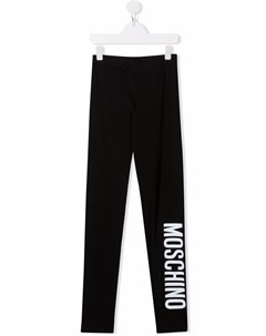 Спортивные брюки с логотипом Moschino kids