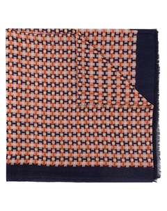 Кашемировый шарф Pashmina с геометричным принтом N.peal