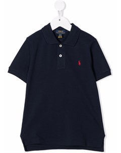 Рубашка поло с вышитым логотипом Ralph lauren kids