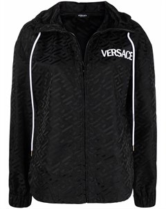 Спортивная куртка с узором Greca Versace